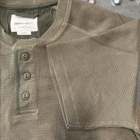 Paperdenim&cloth Men Shirt Size S Short Sleeve - Picture 4 of 4